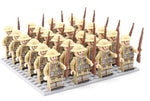 Building Block Figure Set 21 Pieces With Accessories