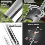 Bulb Planter 5-in-1 Galvanized Steel Ergonomic T-Handle