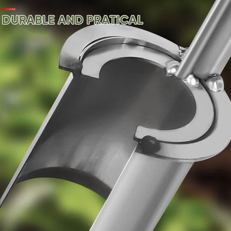 Bulb Planter 5-in-1 Galvanized Steel Ergonomic T-Handle