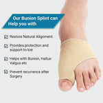 Bunion Corrector Medical-Grade Gel Sleeve & Toe Spacer