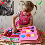 Busy Book Felt 8 Interactive Pages