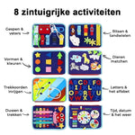 Busy Book Felt 8 Interactive Pages