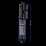 Butane Lighter Turbo Flame Compact Lightweight