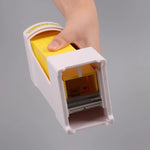 Butter Cutter Stainless Steel Blades One-Button Slicing Dishwasher-Safe