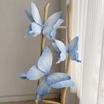 Butterfly Wall Decor Paper & Wire Layered Design