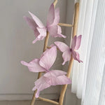Butterfly Wall Decor Paper & Wire Layered Design