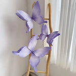 Butterfly Wall Decor Paper & Wire Layered Design