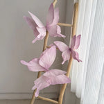 Butterfly Wall Decor Paper & Wire Layered Design