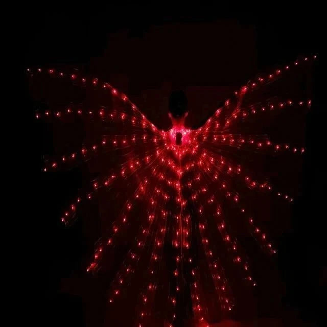 Butterfly Wings Multicolor LED Lighting Adjustable Harness