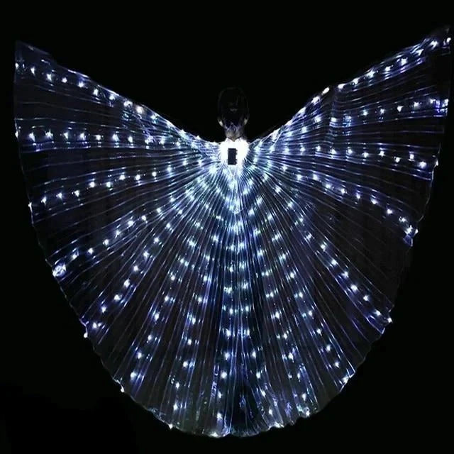 Butterfly Wings Multicolor LED Lighting Adjustable Harness