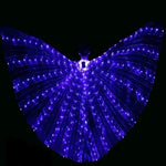 Butterfly Wings Multicolor LED Lighting Adjustable Harness