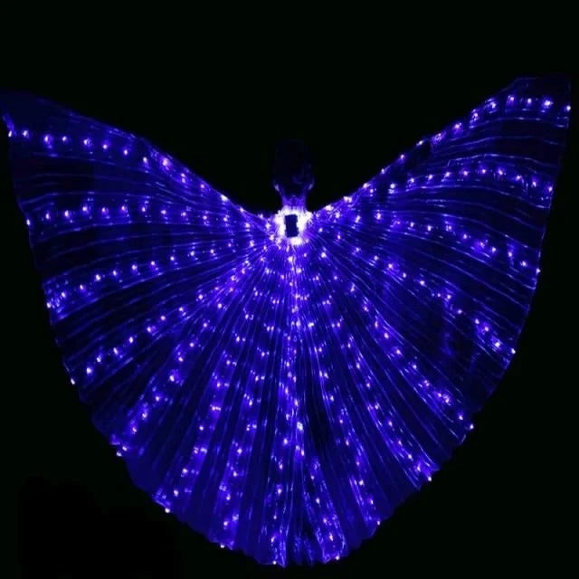 Butterfly Wings Multicolor LED Lighting Adjustable Harness