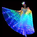 Butterfly Wings Multicolor LED Lighting Adjustable Harness