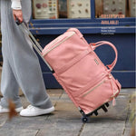 Cabin Travel Bag Integrated Hanging System Shoe Compartment Water Resistant