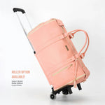 Cabin Travel Bag Integrated Hanging System Shoe Compartment Water Resistant