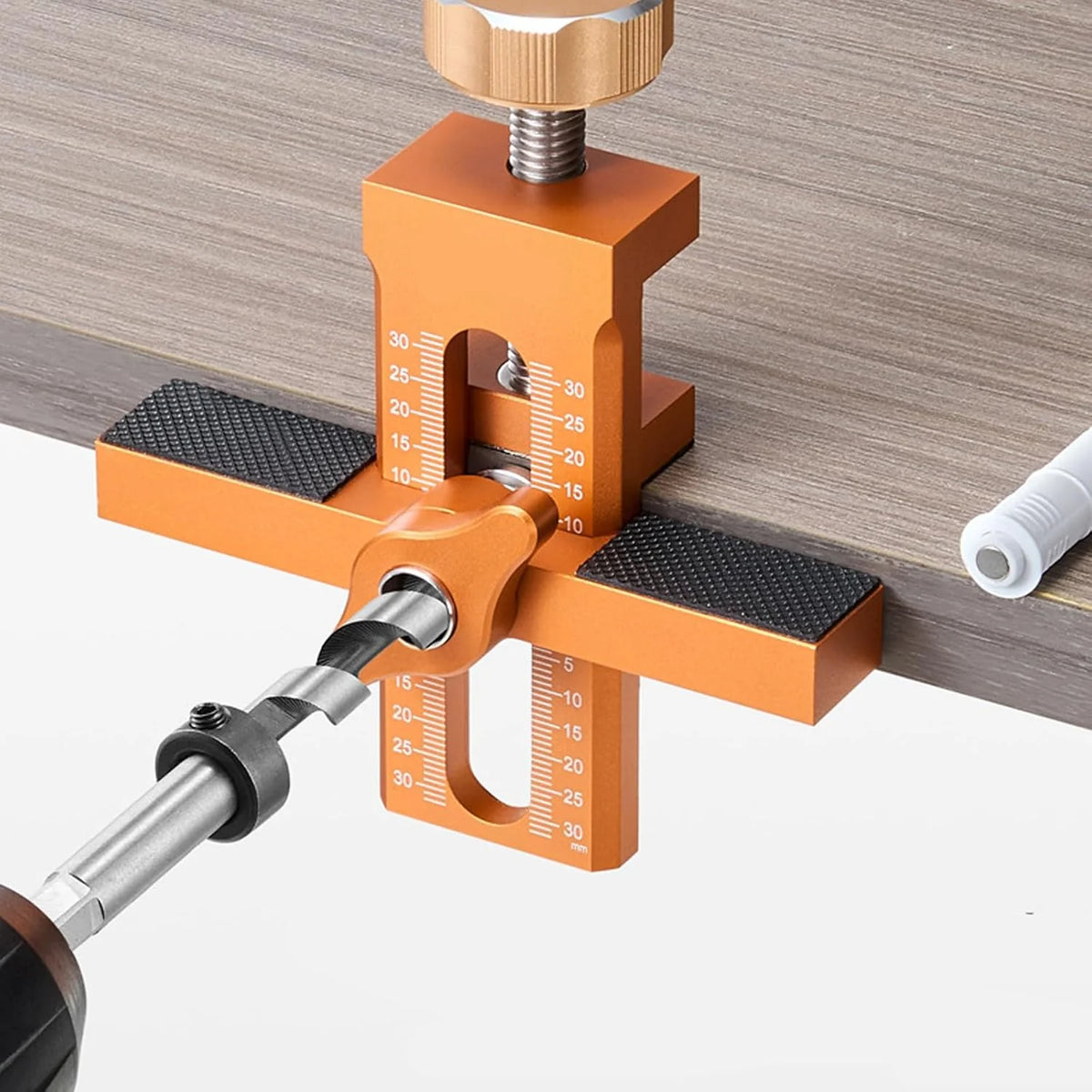 Cabinet Door Installation Jig Adjustable Support & Graduated Scale