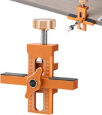 Cabinet Door Installation Jig Graduated Scale & Adjustable Support