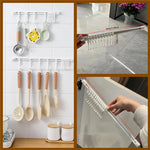 Cabinet Hooks Adjustable Sliding Drill-Free Installation