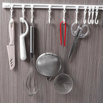 Cabinet Hooks Adjustable Sliding Drill-Free Installation
