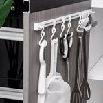 Cabinet Hooks Adjustable Sliding Drill-Free Installation