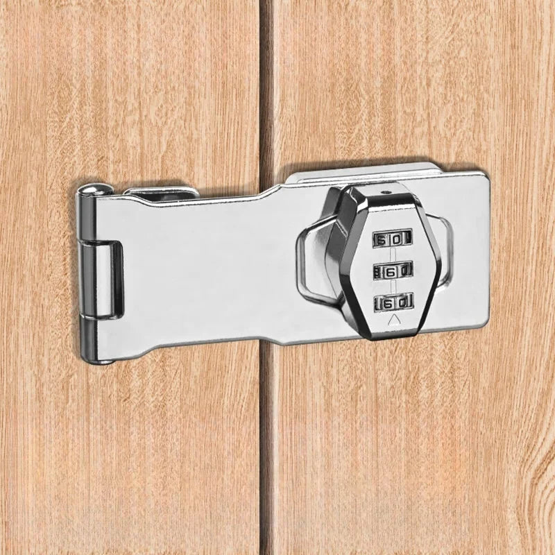 Cabinet Lock 3-Digit Combination Zinc Alloy Pry-Proof