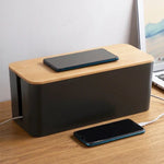 Cable Organizer Box Ventilated Child & Pet Safe
