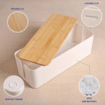 Cable Organizer Box Ventilated Child & Pet Safe