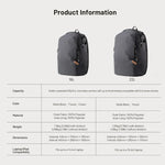 Camera Backpack Rear Access Water-Repellent Customizable Dividers