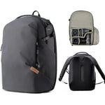 Camera Backpack Rear Access Water-Repellent Customizable Dividers