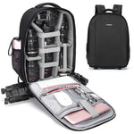 Camera Backpack Waterproof & Anti-Theft Laptop Compartment