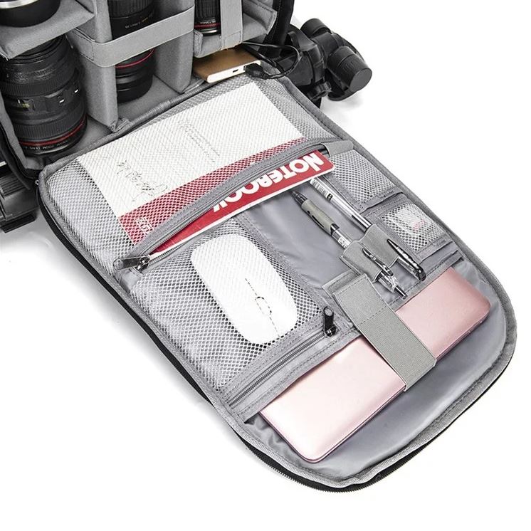 Camera Backpack Waterproof & Anti-Theft Laptop Compartment