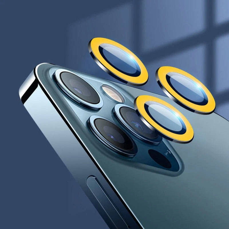 Camera Lens Protectors Tempered Glass Set of 3