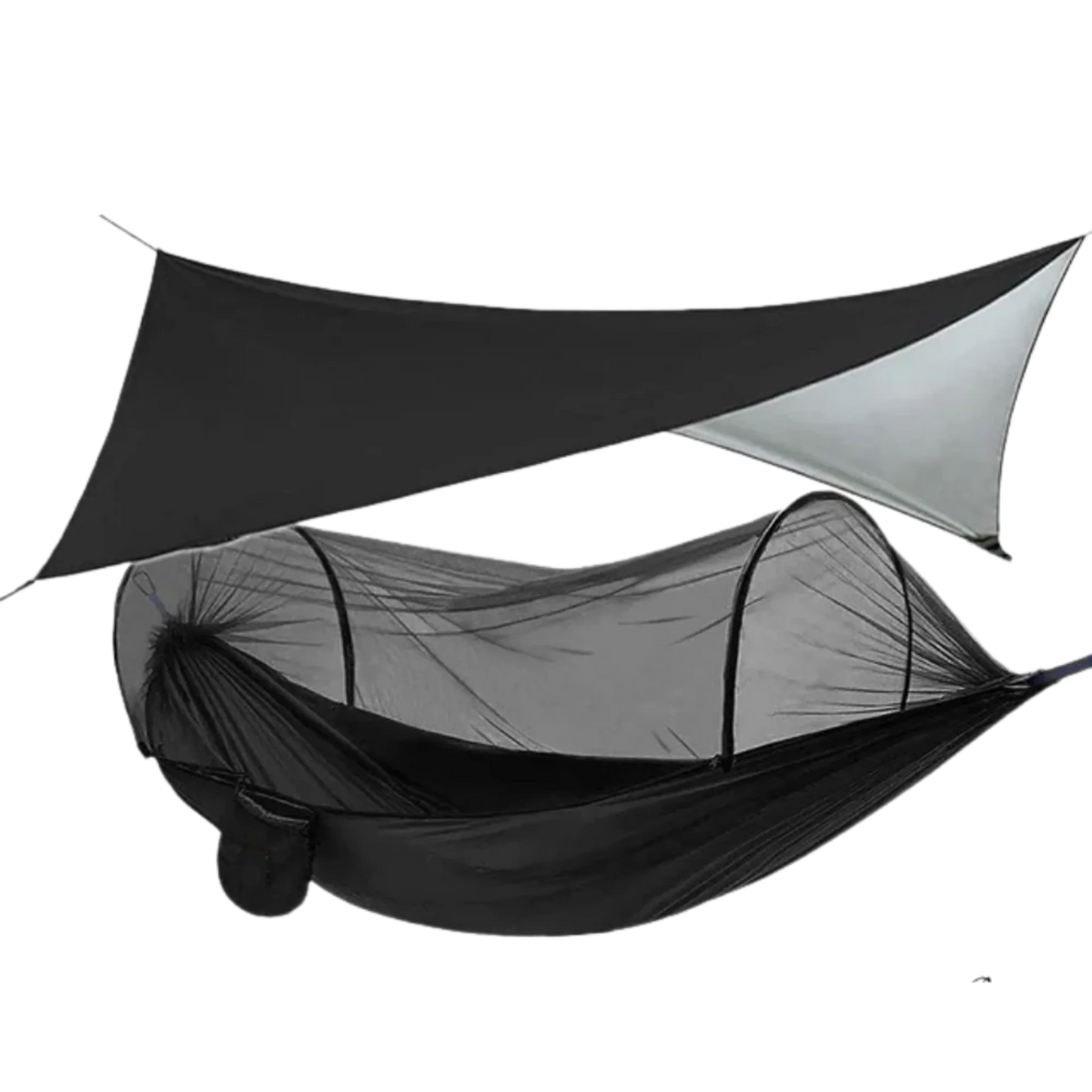 Camping Hammock Integrated Mosquito Net Parachute Nylon 400 Lb