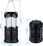 Camping Lantern Collapsible 350 Lumens 360 Degree Water Resistant