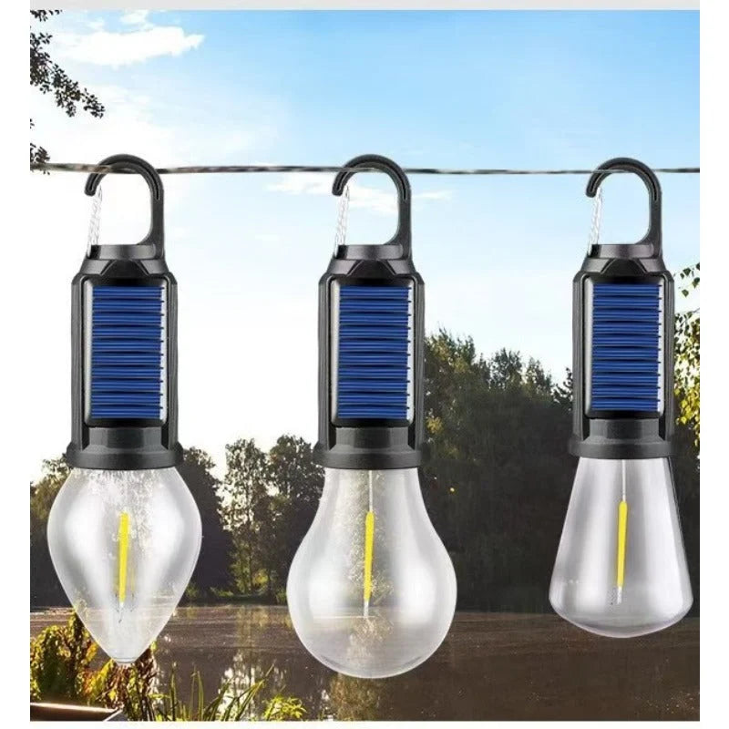 Camping Lantern Solar & USB Rechargeable 3 Brightness Modes
