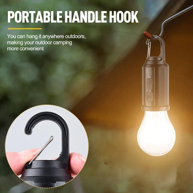 Camping Lantern Solar & USB Rechargeable 3 Brightness Modes