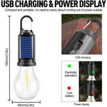 Camping Lantern Solar & USB Rechargeable 3 Brightness Modes