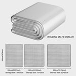 Camping Sleeping Pad Heat-Reflective Aluminum Thick Foam Waterproof