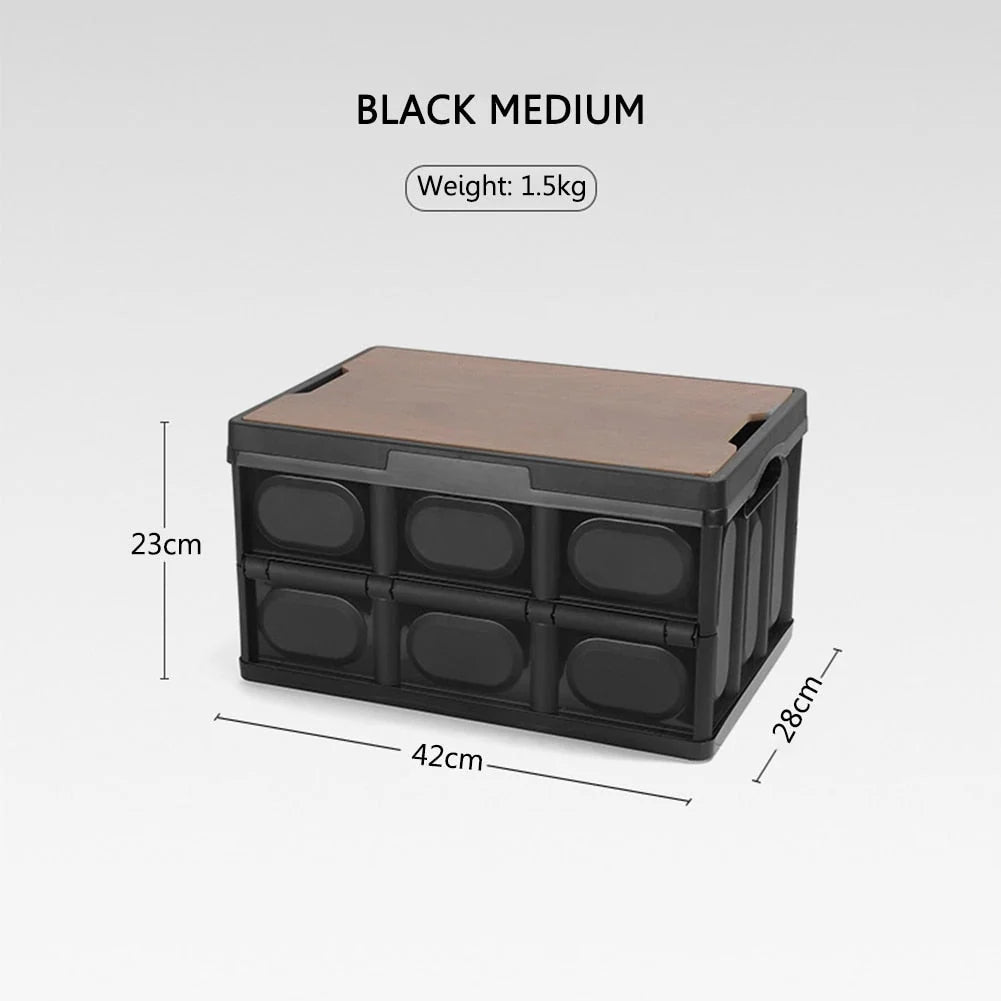 Camping Storage Box Collapsible With Lid