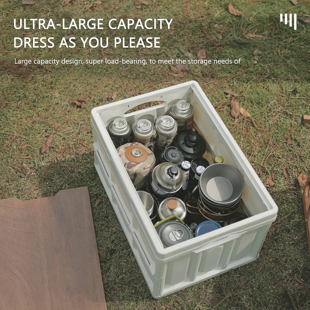 Camping Storage Box Collapsible With Lid