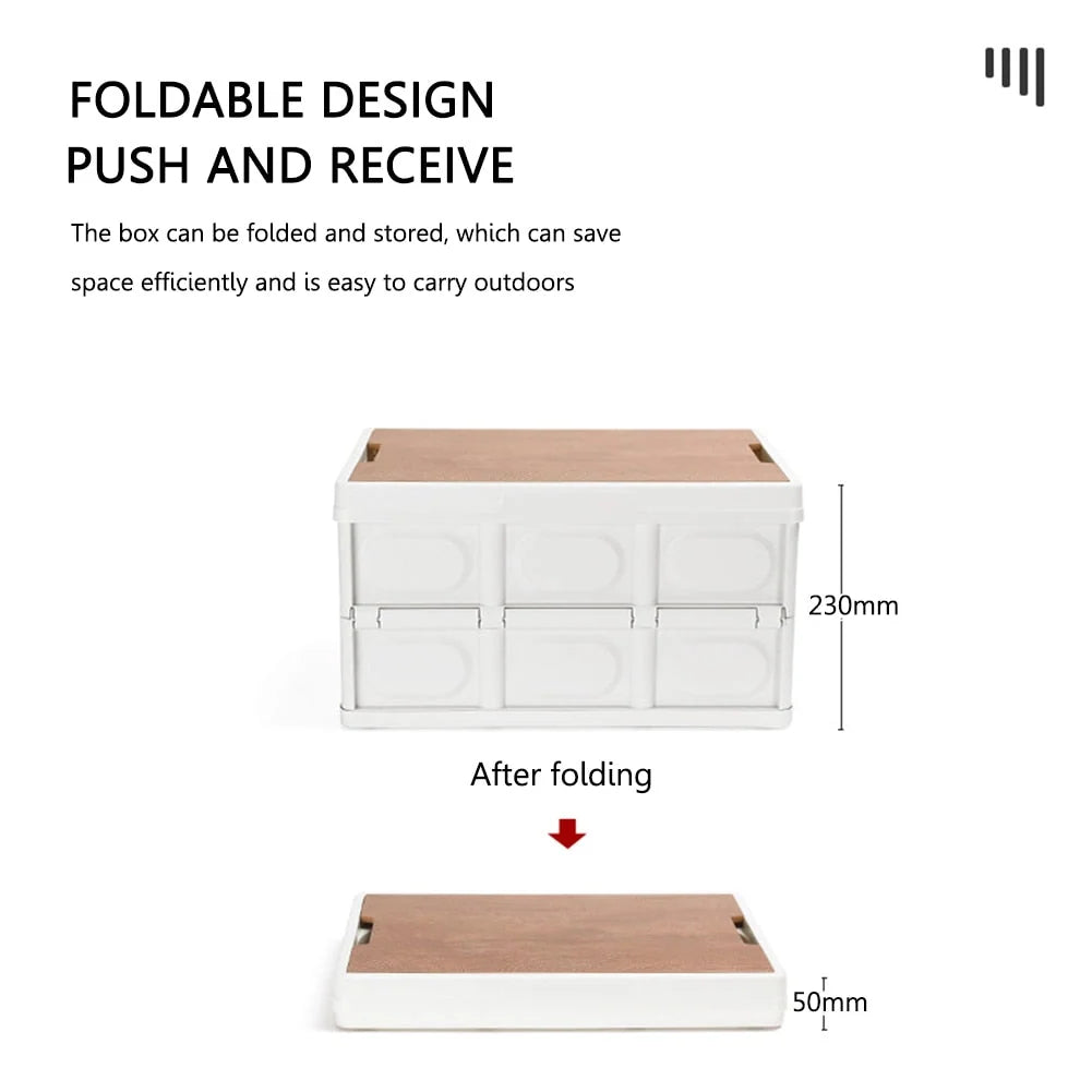 Camping Storage Box Collapsible With Lid