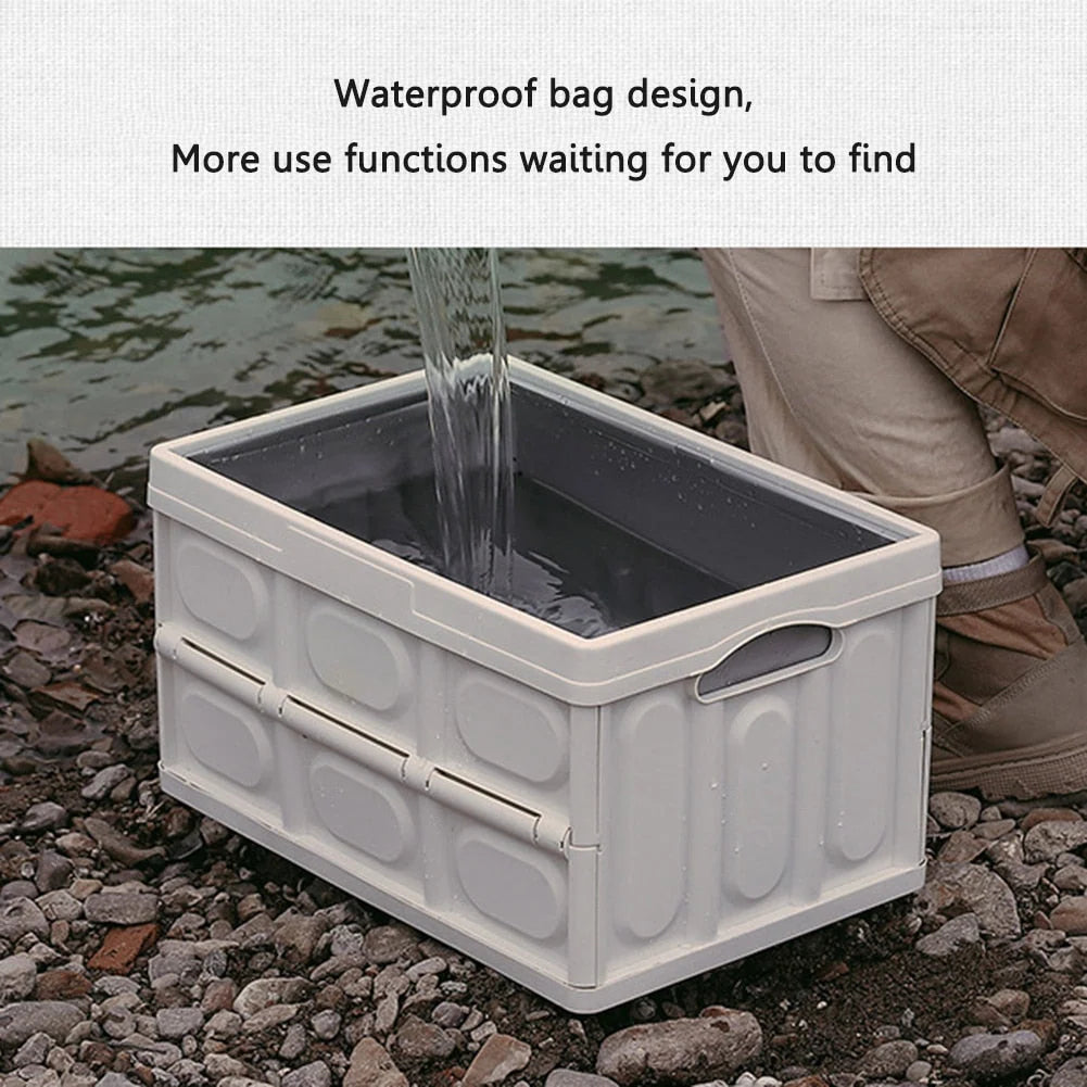 Camping Storage Box Collapsible With Lid