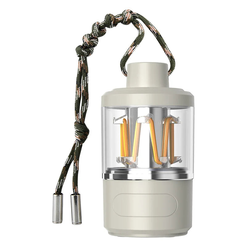 Camping Table Lamp Stepless Dimming Adjustable Color Temp USB-C