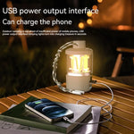 Camping Table Lamp Stepless Dimming Adjustable Color Temp USB-C