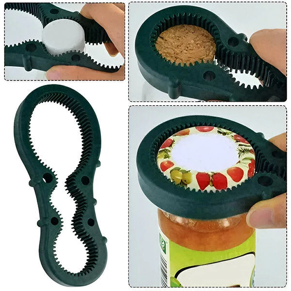 Can & Bottle Opener Electric One-Button Safe-Cut