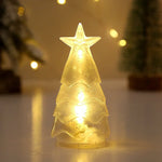 Candle Holder Christmas Tree Sparkling Tealight Compatible