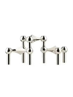 Candle Holder Modular Coated Steel Sculptural Design