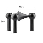 Candle Holder Modular Coated Steel Sculptural Design