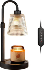 Candle Warmer Lamp Flame-Free Adjustable Height Auto-Off Timer Set of 3