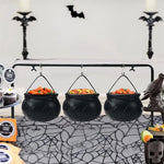 Candy Bowl Set Halloween Witch-Themed Plastic 3-Piece